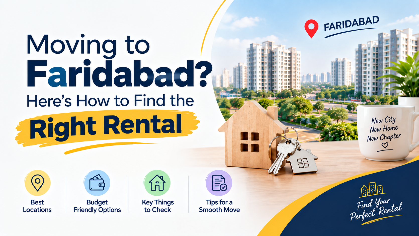 Moving to Faridabad? Here's How to Find the Right Rental